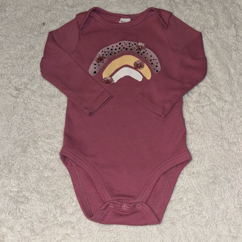 (3 for $10) PL baby rainbow bodysuit/ onesie